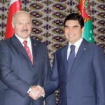 Berdymuhamedov and Lukashenko - Summit talks