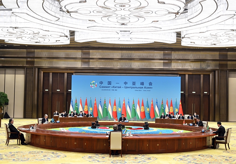 of "Central Asia China" format 54 Agreements and